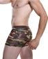 Camouflage Green Soft Bamboo Hot Pants Sexy  Enhancer Boxer Brief Underwear, Breathable, with Enhancer front pouch ONE PACK